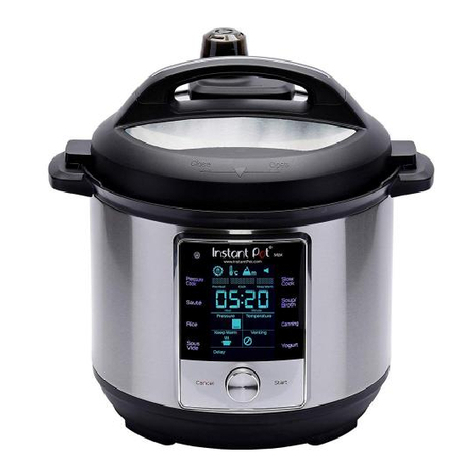 InstantPot Max Series User manual