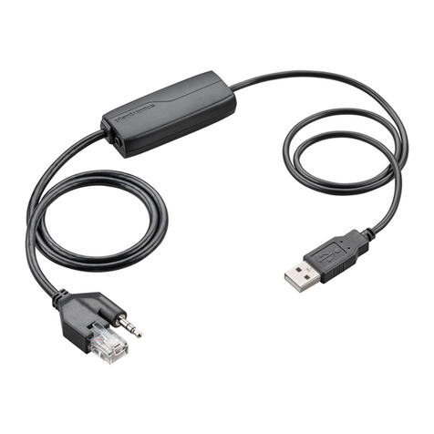 Plantronics APU-72 quick start guide
