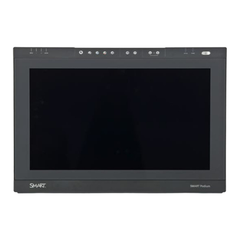 Smart Technologies SMART Podium ID422w Interactive Pen Display Assembly instructions