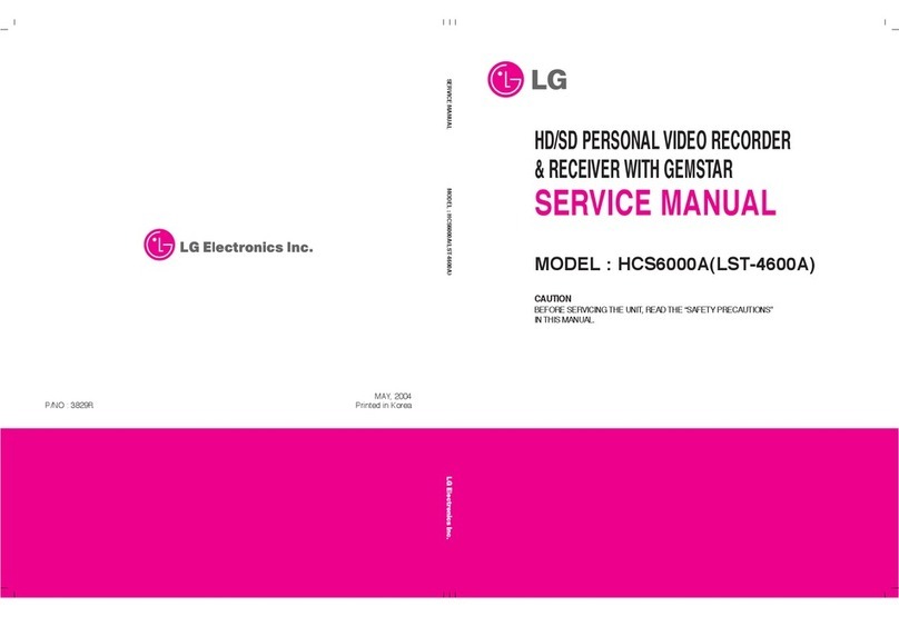 LG HCS6000A User manual