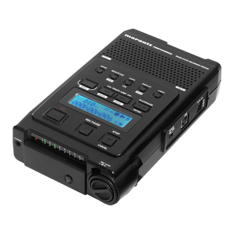Marantz PMD660/F User manual