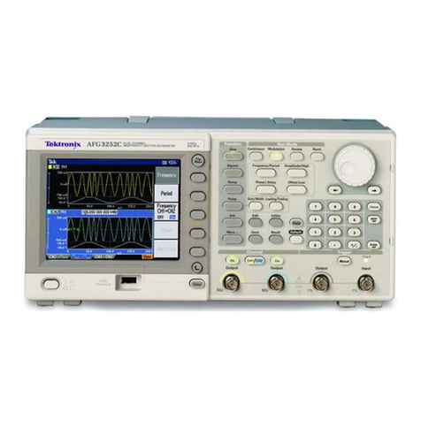 Tektronix AFG3011C instructions