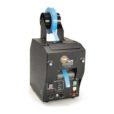 TAPE DISPENSER TDA080 quick start guide