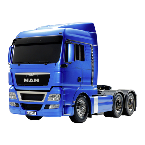 Tamiya TGX 26.540 6X4 XLX User manual Tamiya TGX 26.540 6X4 XLX User manual
