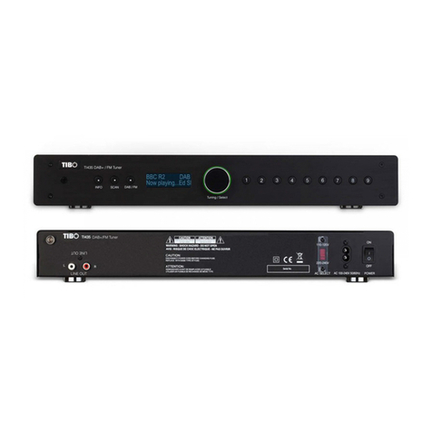 Tibo TI435 DAB user manual
