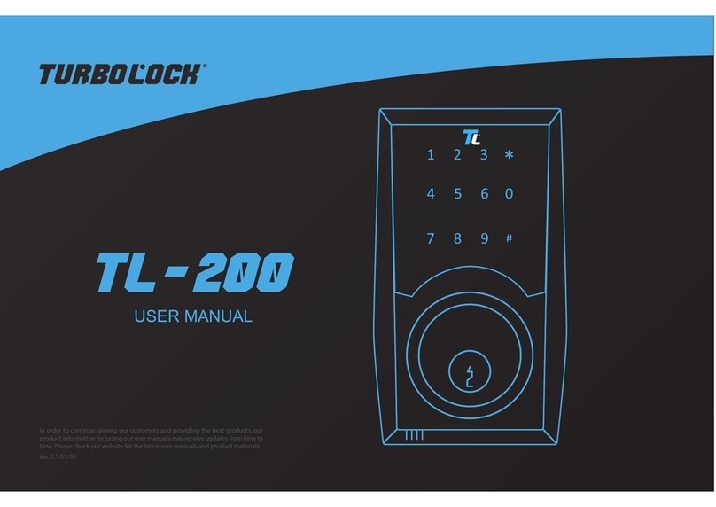 Turbolock tl-200 User manual Turbolock tl-200 User manual