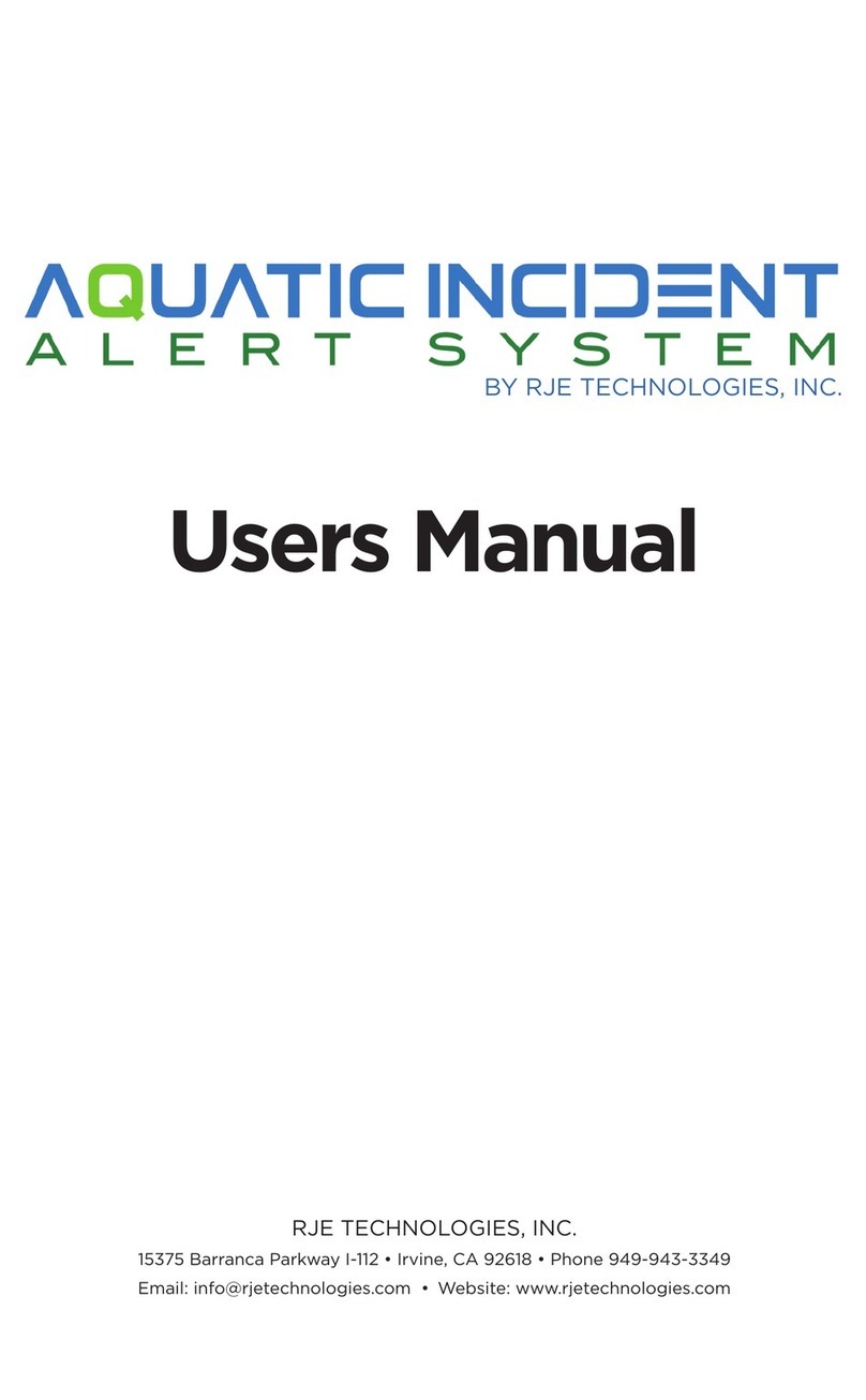 RJE Technologies AIAI 100 User manual