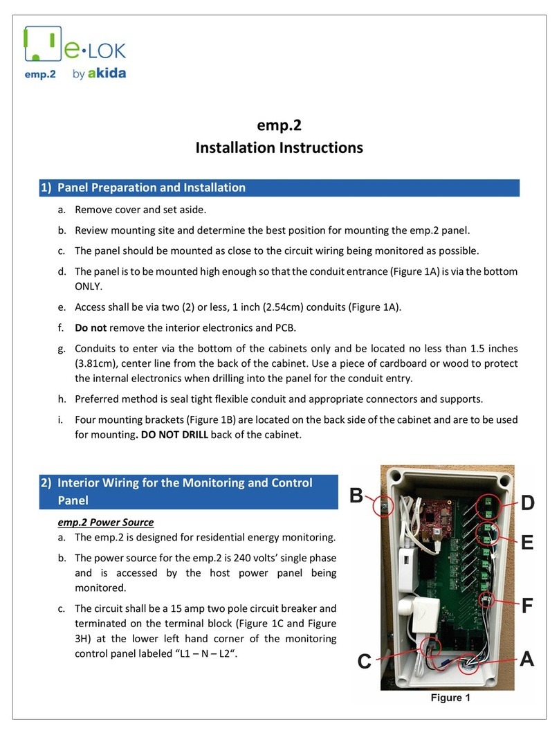 Akida emp.2 Installation instructions manual