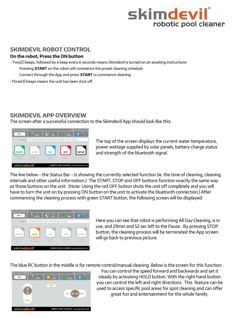 SKIMDEVIL Camio SX15 user manual