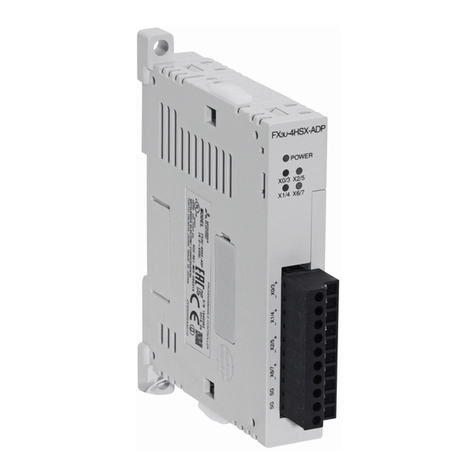 Mitsubishi Electric FX3U-4HSX-ADP User manual