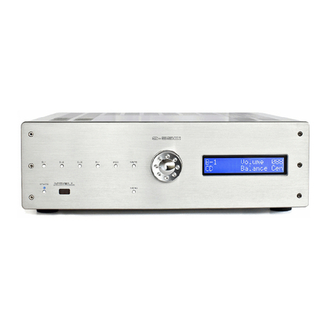 Krell Industries S-550i Setup guide