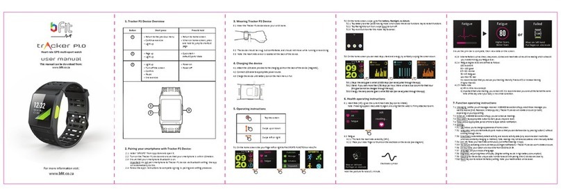 BFit Tracker P1.0 user manual