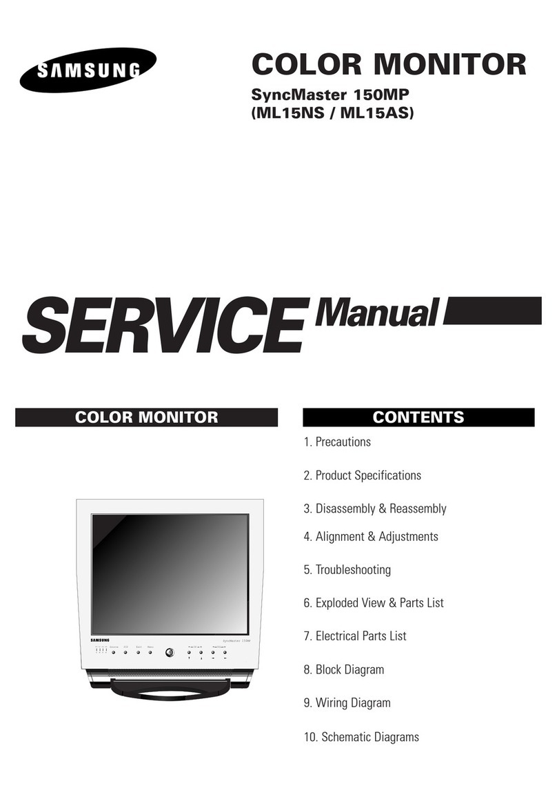 Samsung SyncMaster 150MP User manual