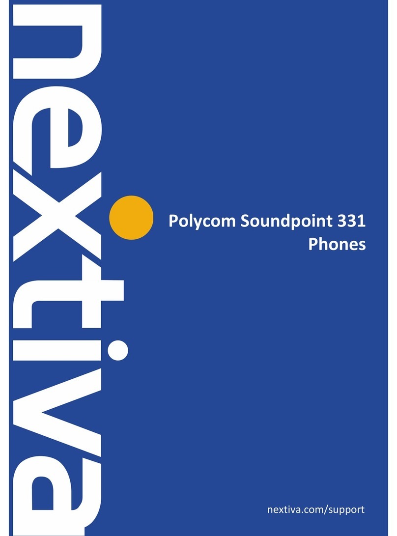 Polycom SoundPoint IP 331 manual