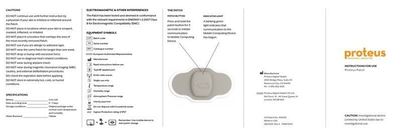 Proteus Patch Instructions for use