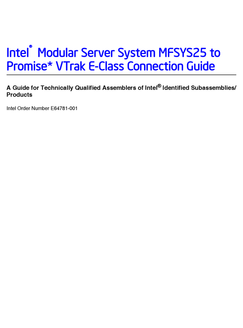 Intel MFSYS25 - AXXPSU 1000W Power Supply Module Instruction Manual