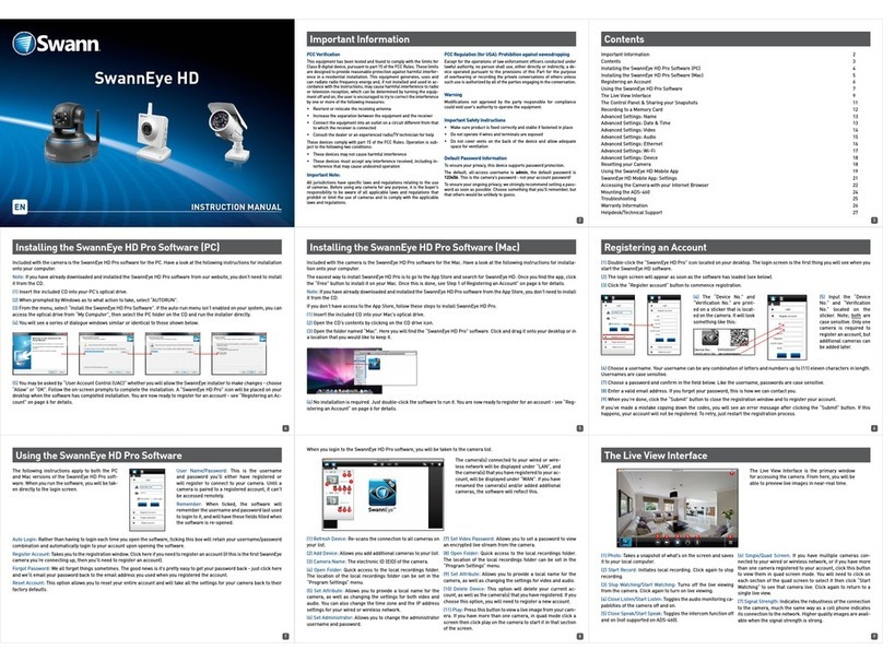 Swann ADS-460 instruction manual