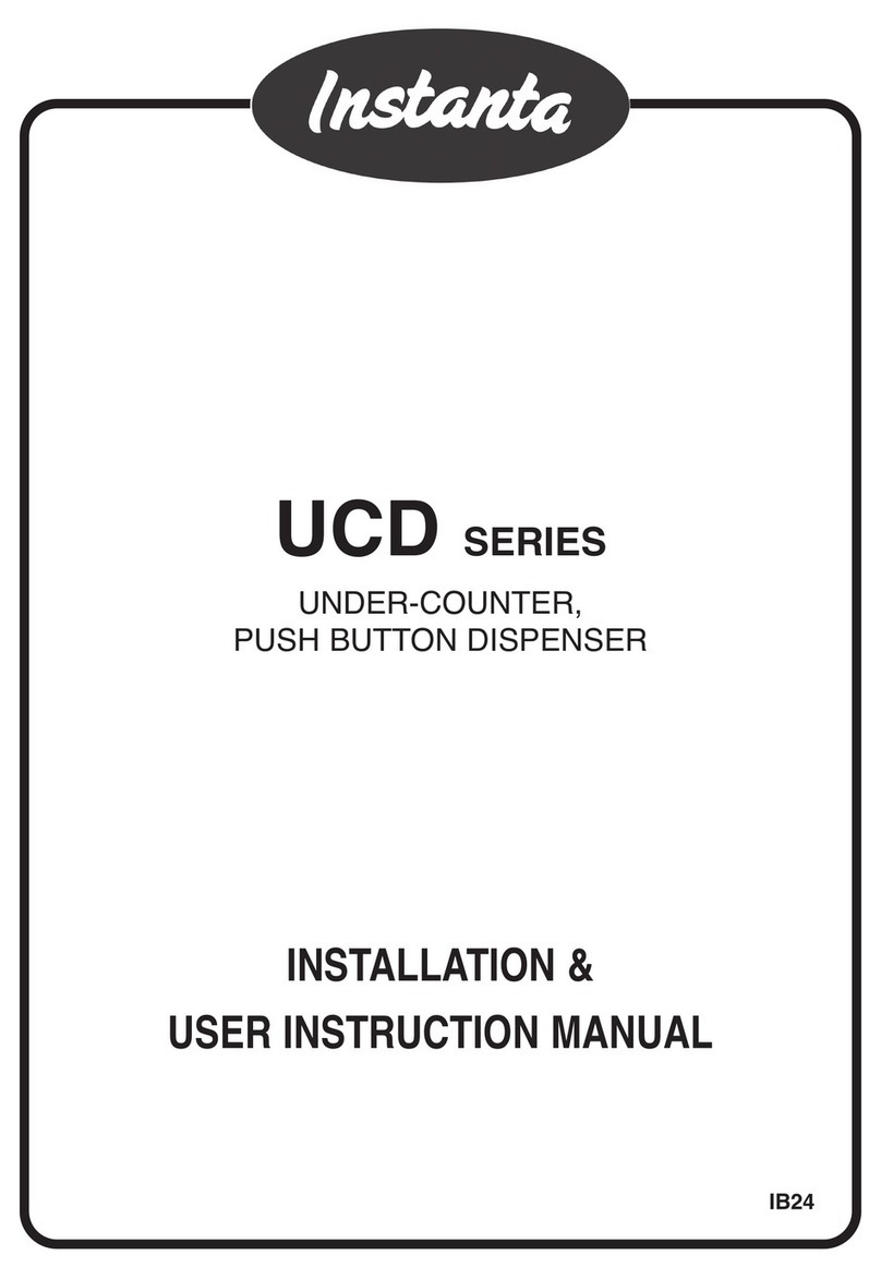 Instanta UCD12 Installation and user instruction manual