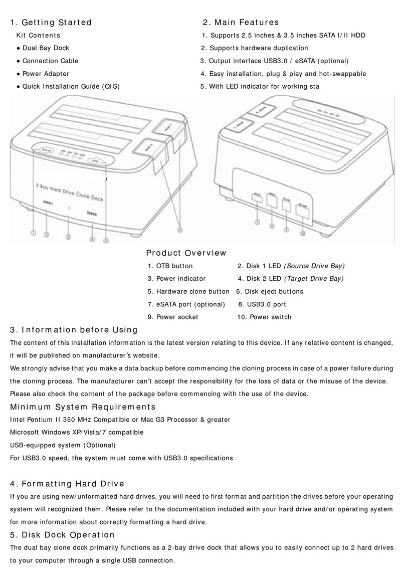 Chronos DS3525U3-2 installation guide