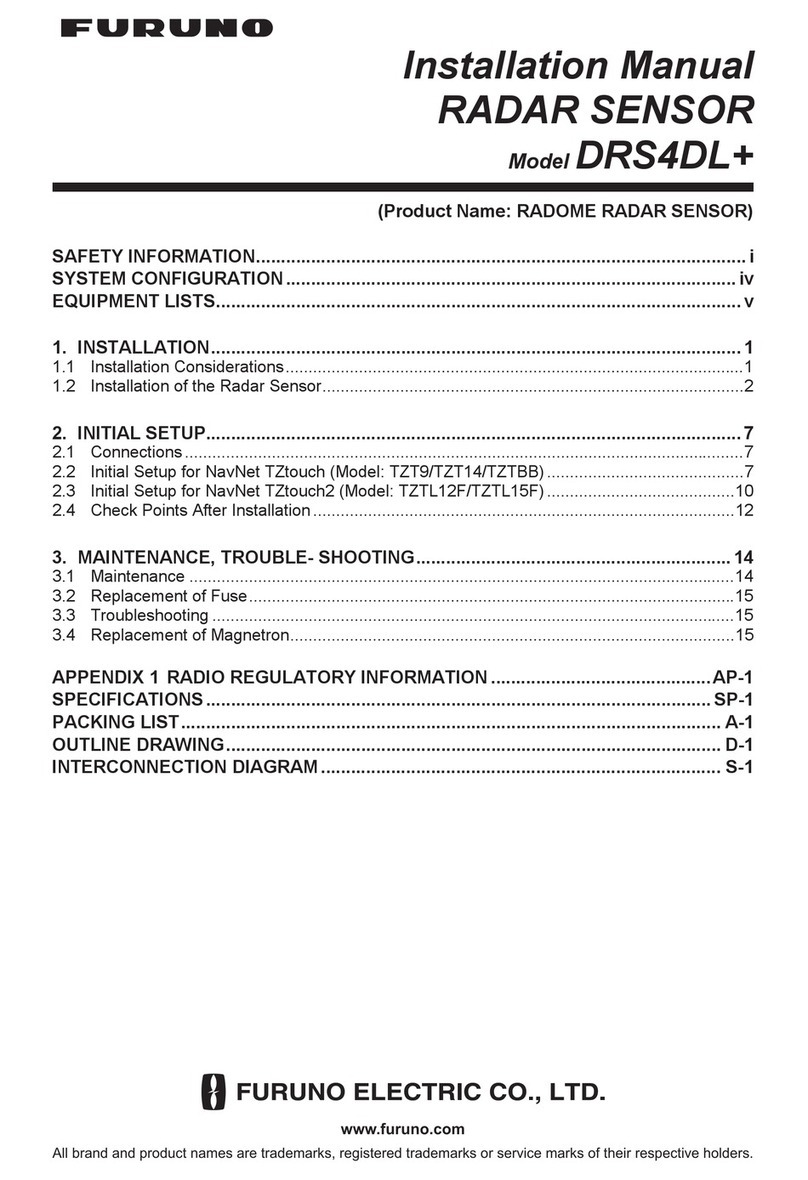 Furuno DRS4DL+ installation manual