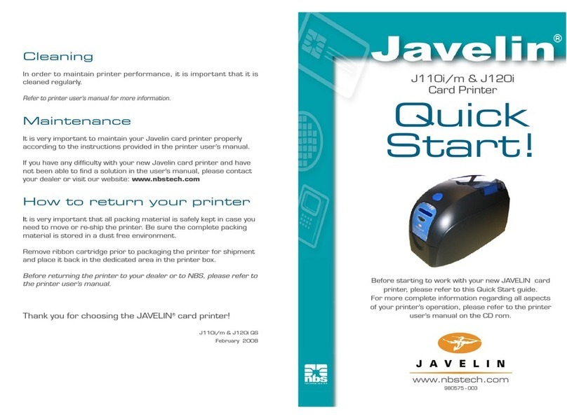 Javelin J120i User manual