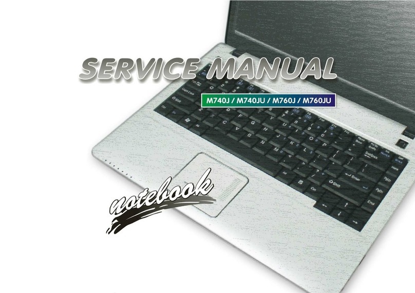 Clevo M740J Service manual