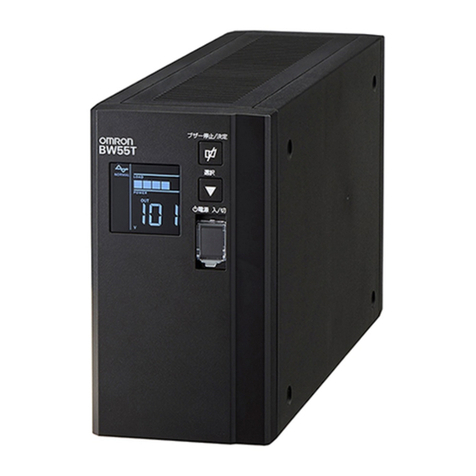 Omron BW40T instruction manual