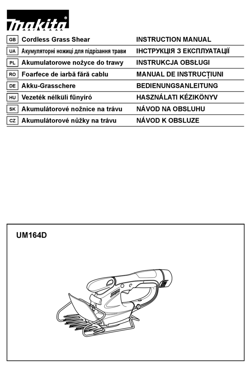 Makita UM164D Series User manual