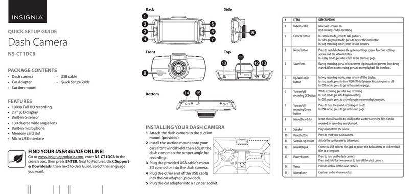 Insignia NS-CT1DC8 User manual