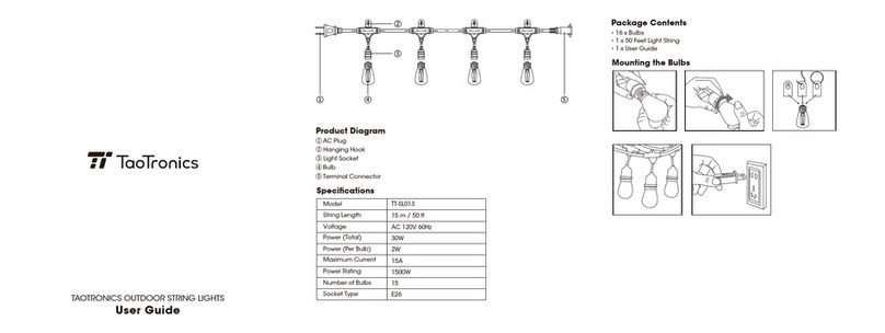 TaoTronics TT-SL013 User manual
