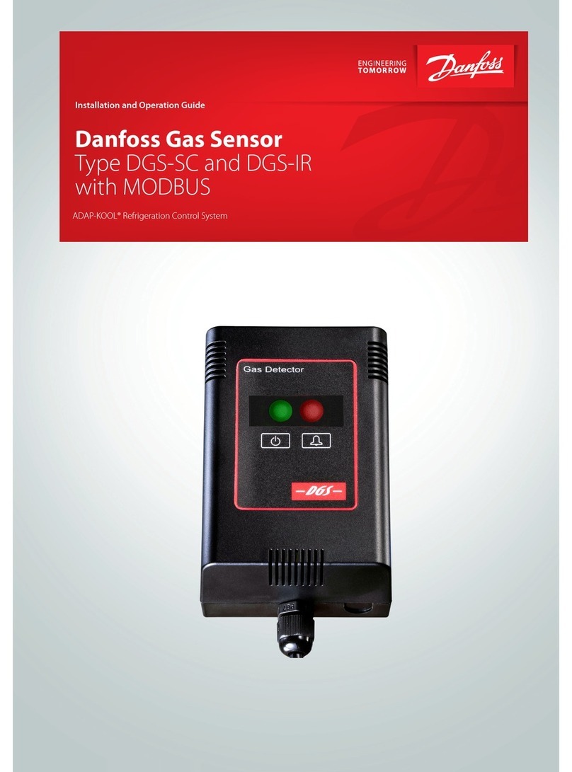Danfoss DGS-SC Owner's manual