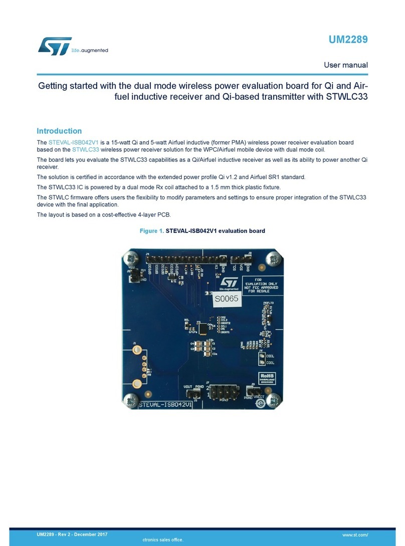 ST STEVAL-ISB042V1 User manual