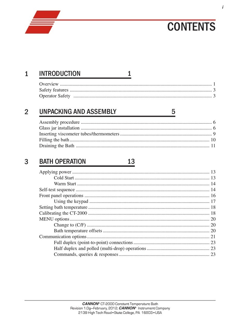 Cannon CT-2000 User manual