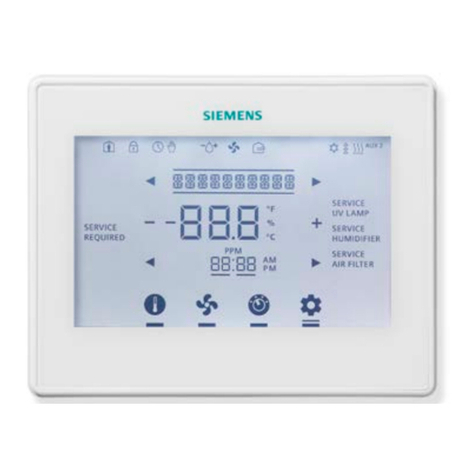 Siemens RDY2000 installation instructions