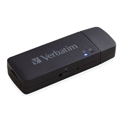 Verbatim MediaShare Wireless Mini 49160 User manual