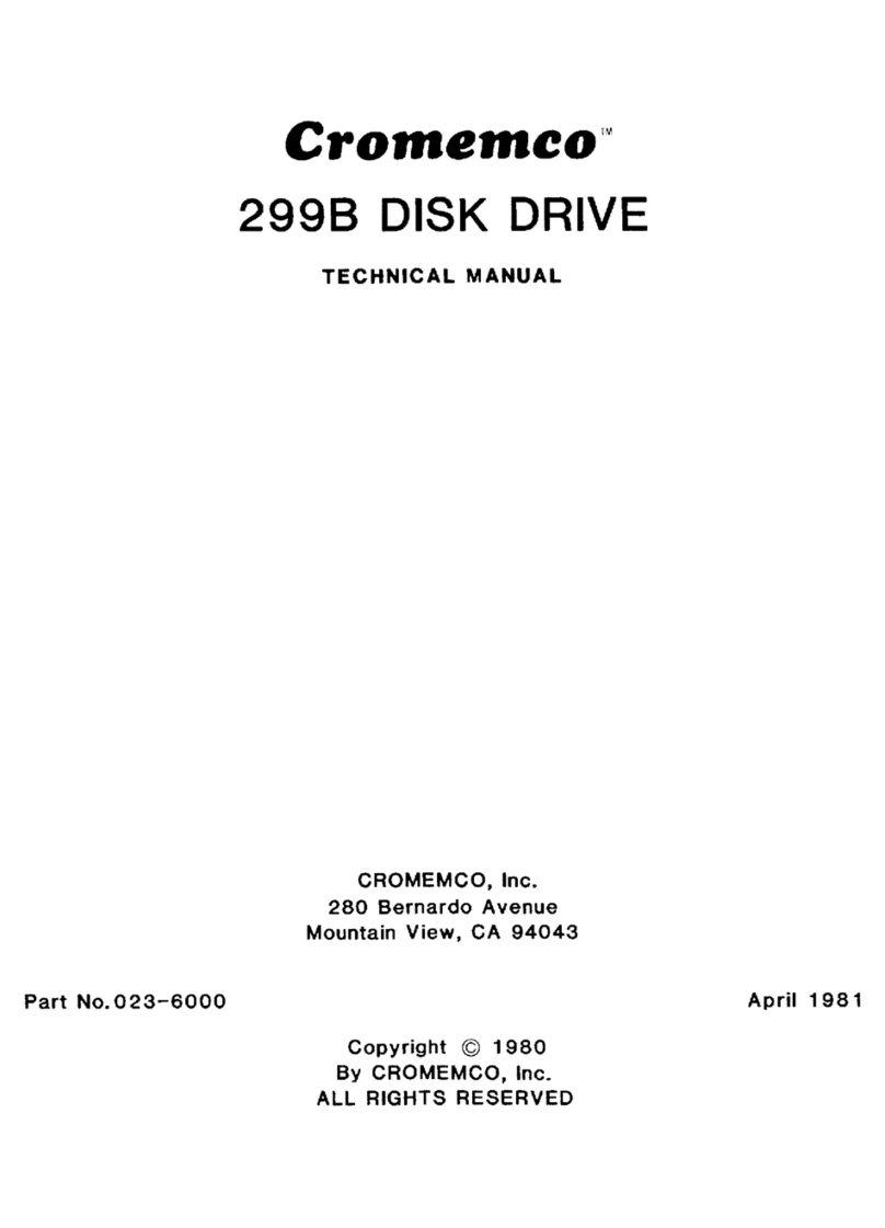 Cromemco 299B Technical manual