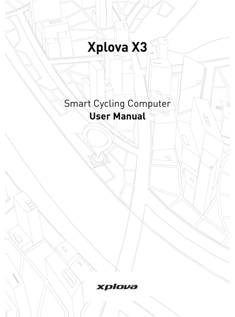 Xplova X3 User manual