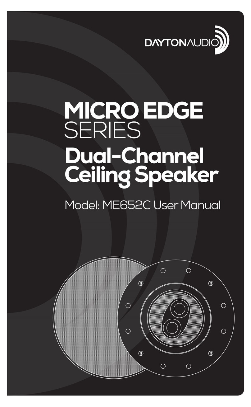 DaytonAudio ME652C user manual