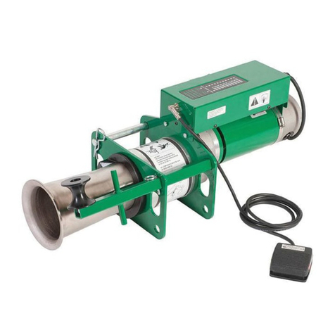 Greenlee UT10 Ultra Tugger instruction manual