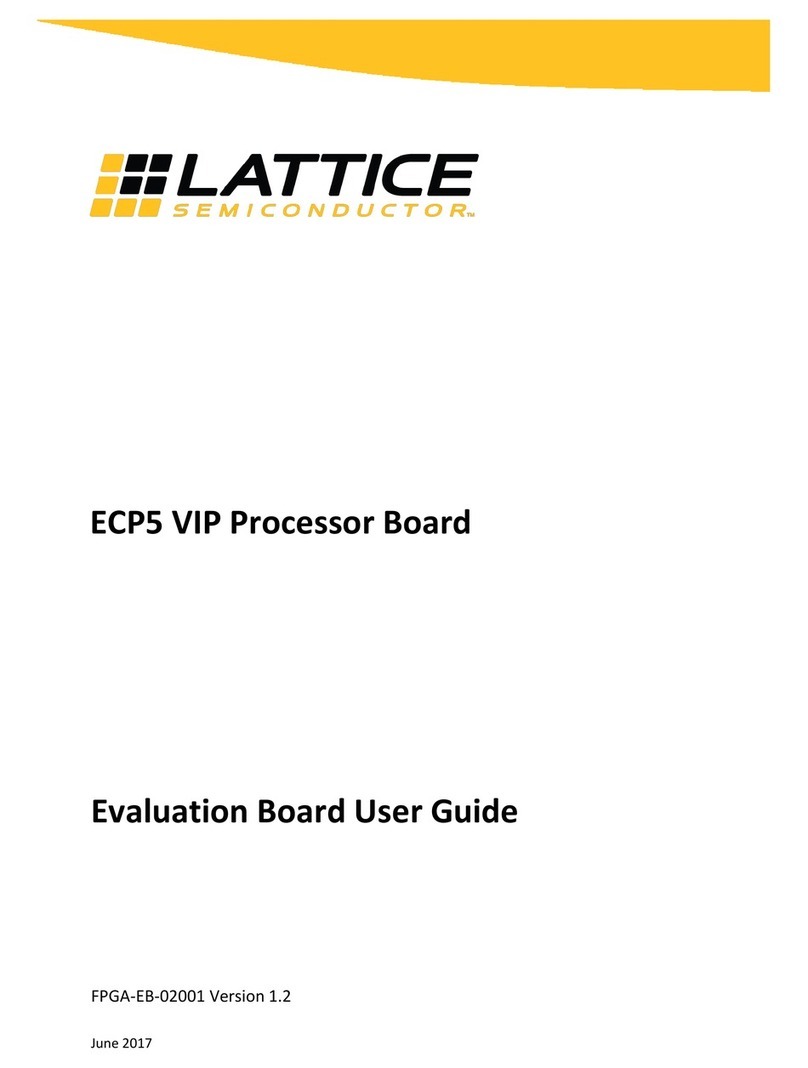 Lattice Semiconductor ECP5 Versa User manual Lattice Semiconductor ECP5 Versa User manual