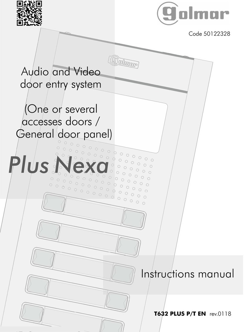 golmar Plus Nexa instruction manual