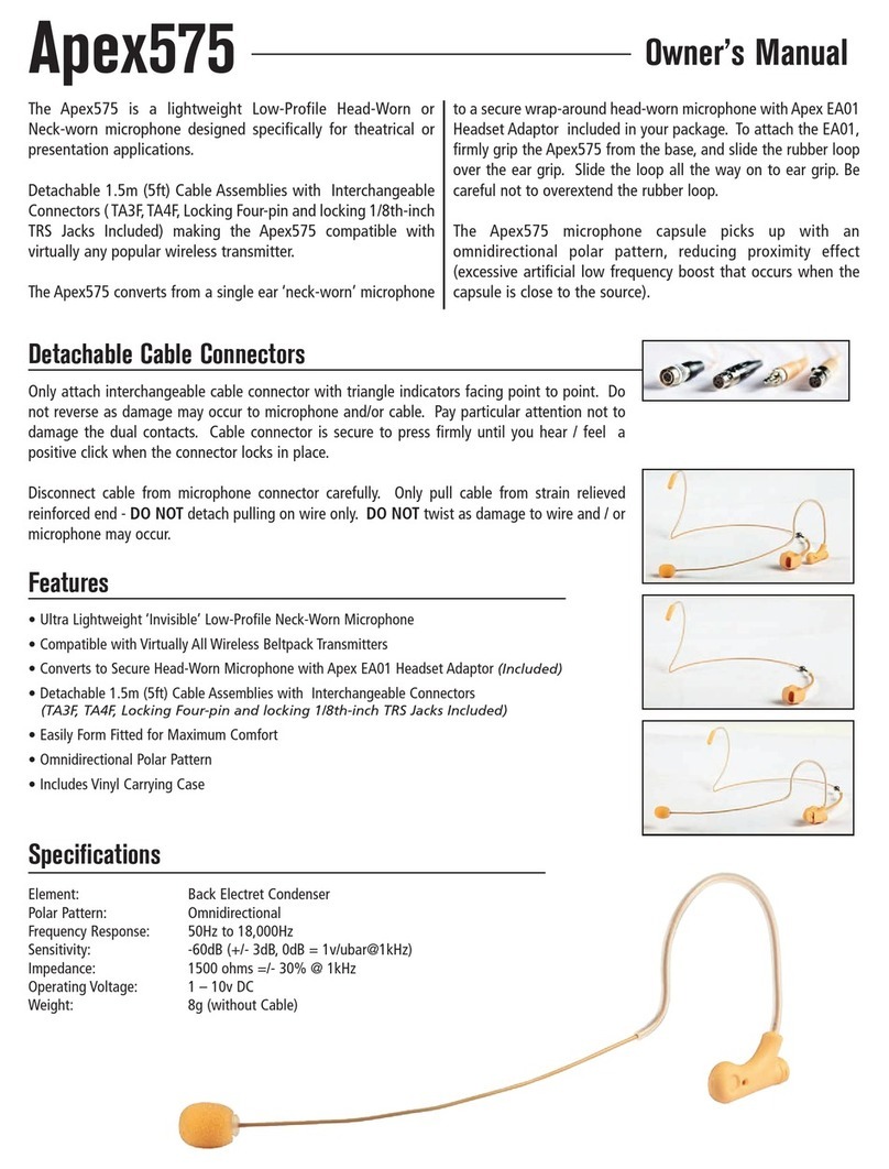 Apex Digital 575 User manual