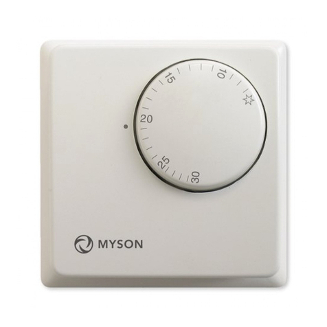 Myson MRT1 Installation instruction