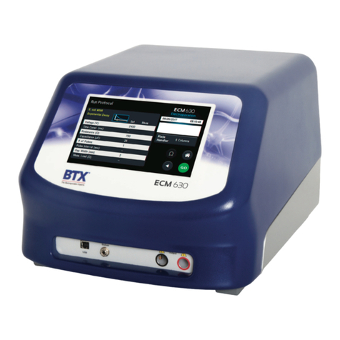 BTX ECM630 user manual