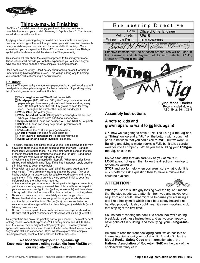Flis Kits Thing-a-ma-Jig Assembly instructions