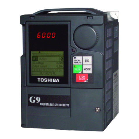 Toshiba ACE-tronics G9 ASD User manual Toshiba ACE-tronics G9 ASD User manual