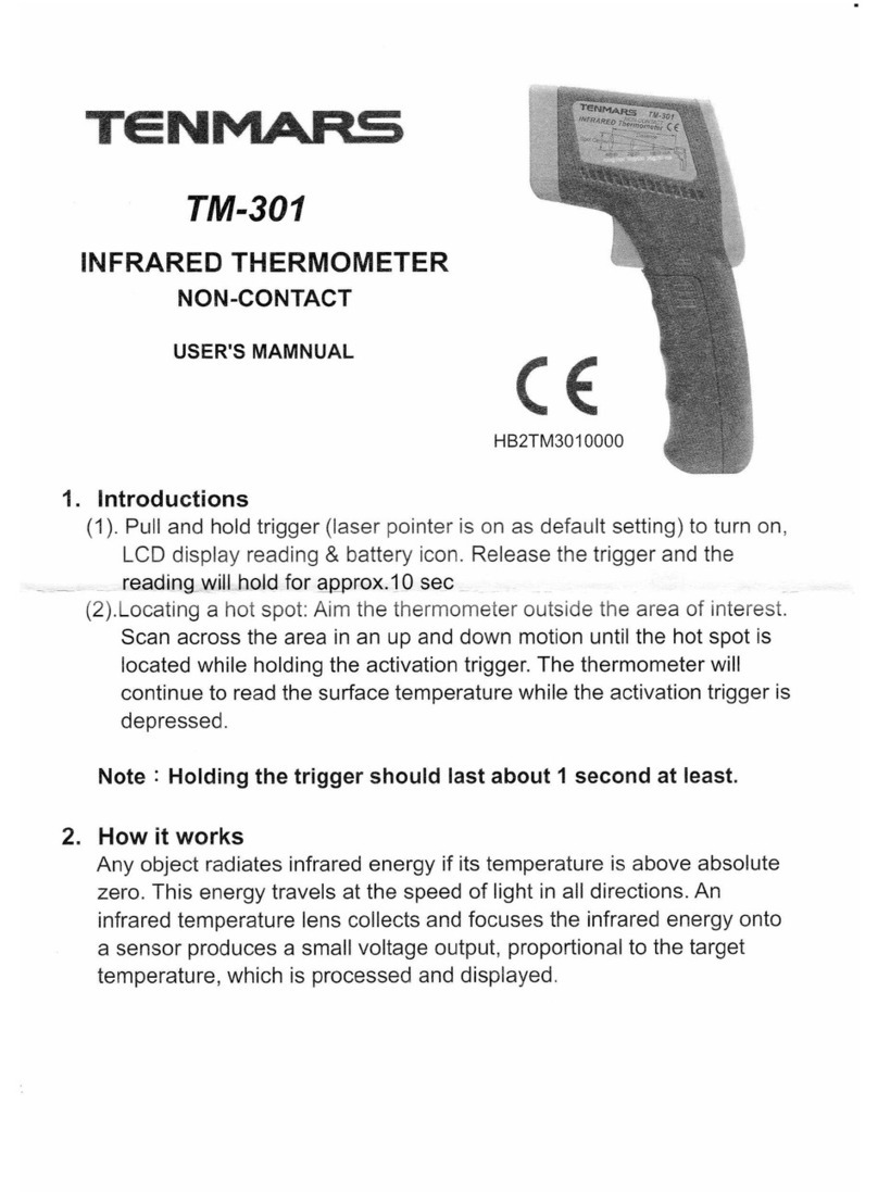 Tenmars TM-301 user manual