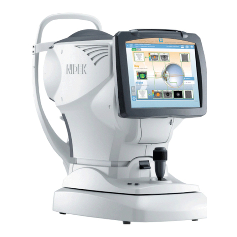 Nidek Medical OPD-Scan III Operator's manual