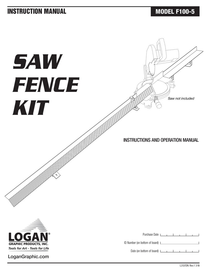 Logan Graphic Products F100-5 User manual