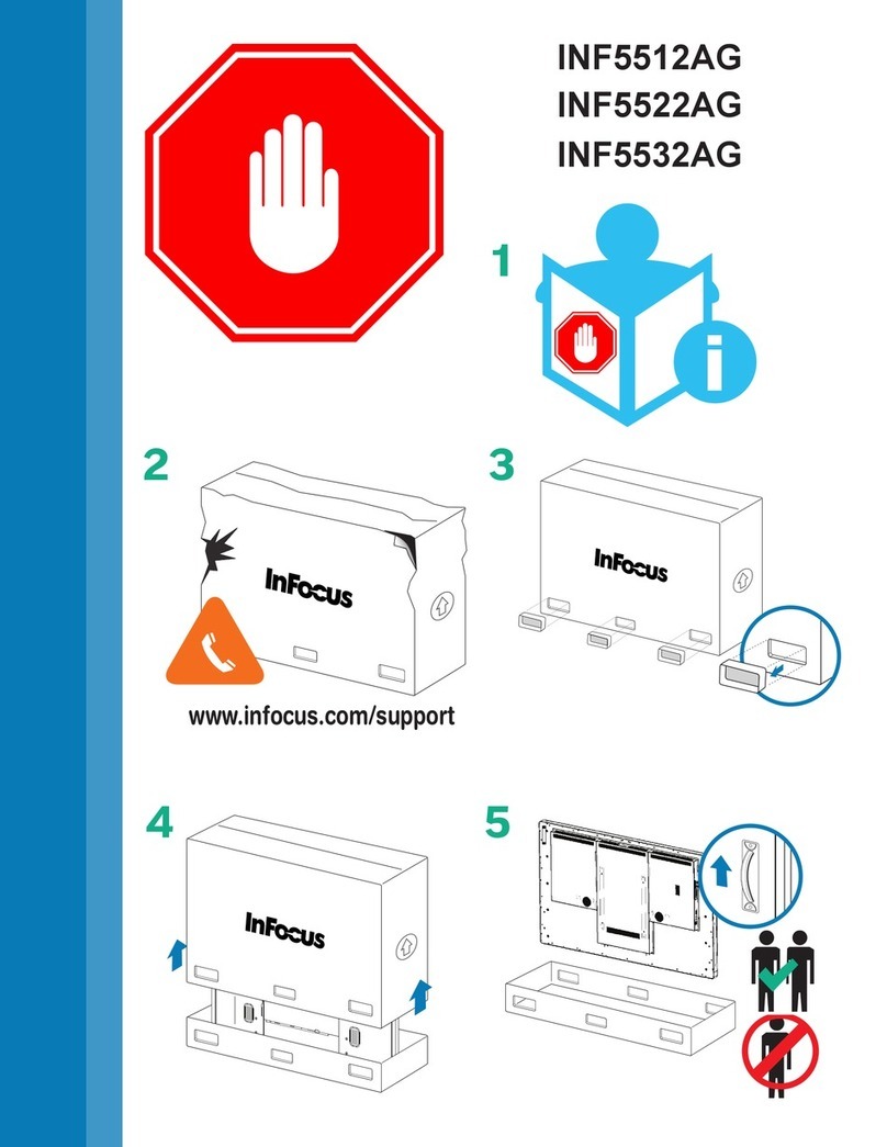 InFocus INF5532AG User manual